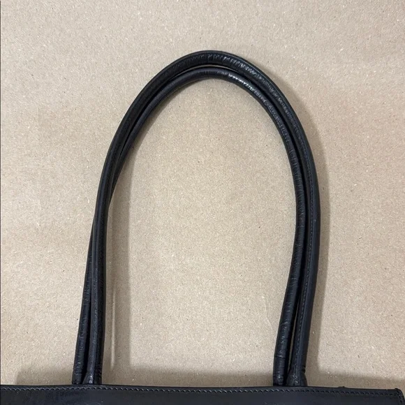 Furla Black Tote Bag made in Italy - Picture 3 of 10